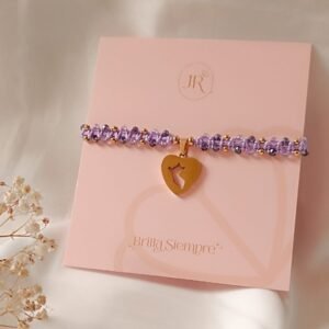 Pulsera Duo Peruana Bonita Lila