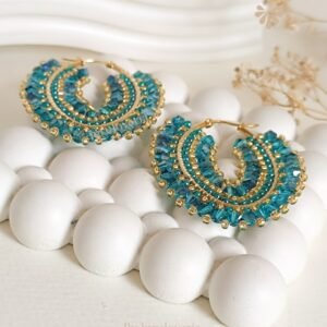 Argollas Cielo Teal *