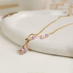 Collar Swarosvki Rosa