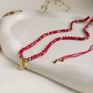Choker Corazón *Rojo*