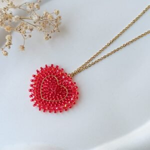 Collar Alondra Rojo