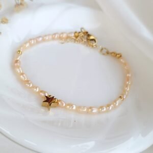 Pulsera Perla de Rio Nacarada