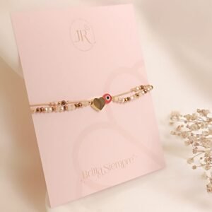 Pulsera Corazón/Ojo turco