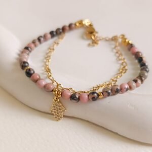 Pulsera Rodonita