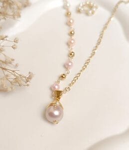 Collar Aros Entrelazados