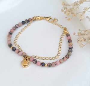 Pulsera Rodonita