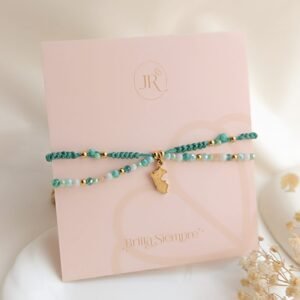Pulsera Doble Peruana Bonita Green