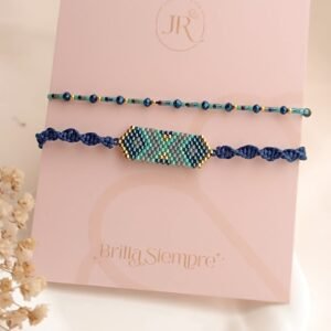 Pulsera Miyuki - Esencia Azul