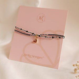 Pulsera Miyuki - Caminos de Amor Black