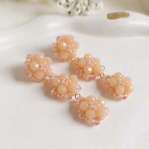 Maxi Arete - Flower Nude