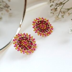 Maxi Arete - Aura Rojo