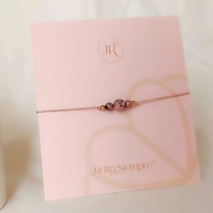 Pulsera Pack 8 - Natura Luxe - Rodonita